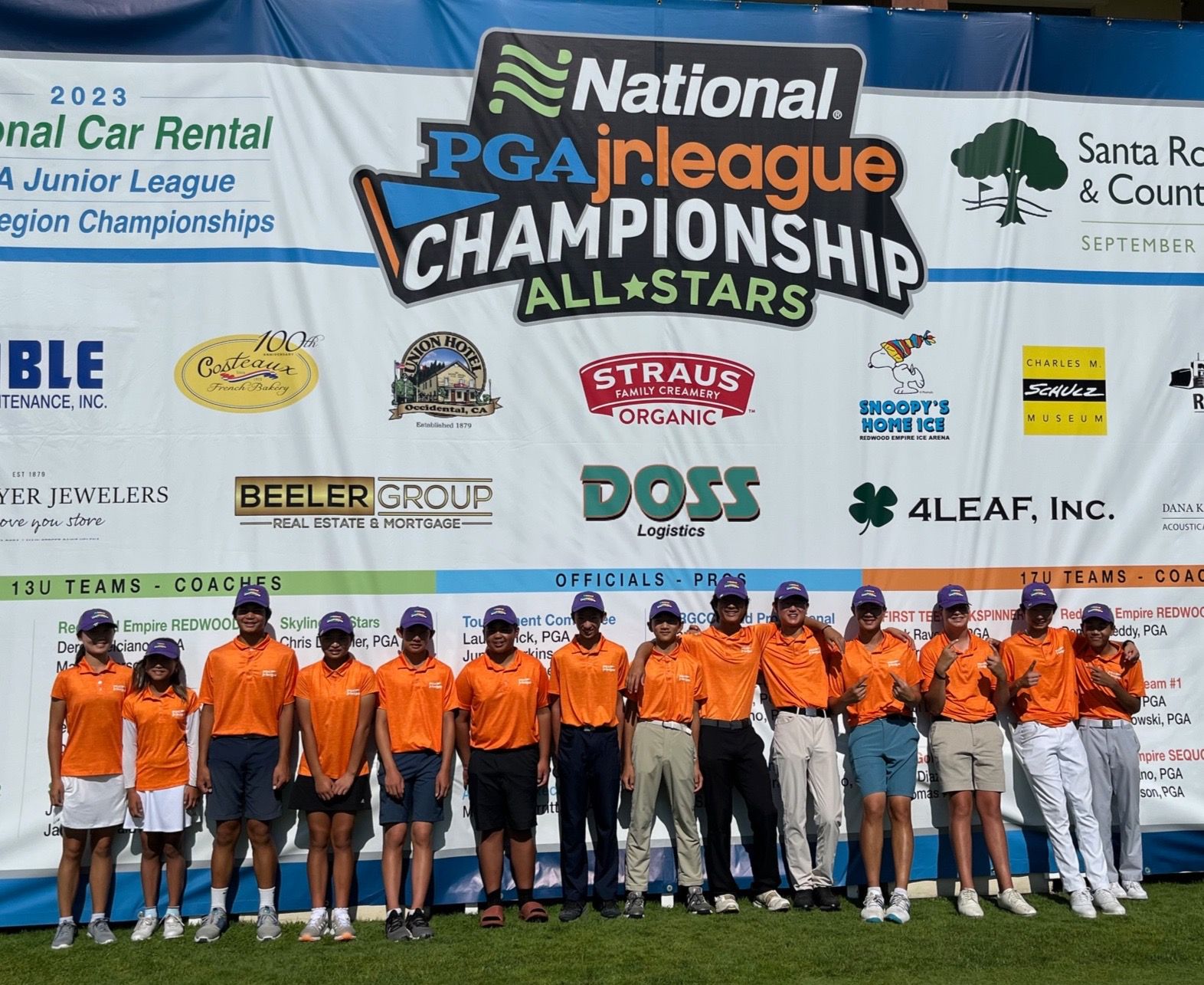 Team Santa Teresa Junior Golf All-Stars sweep U13 & U17!