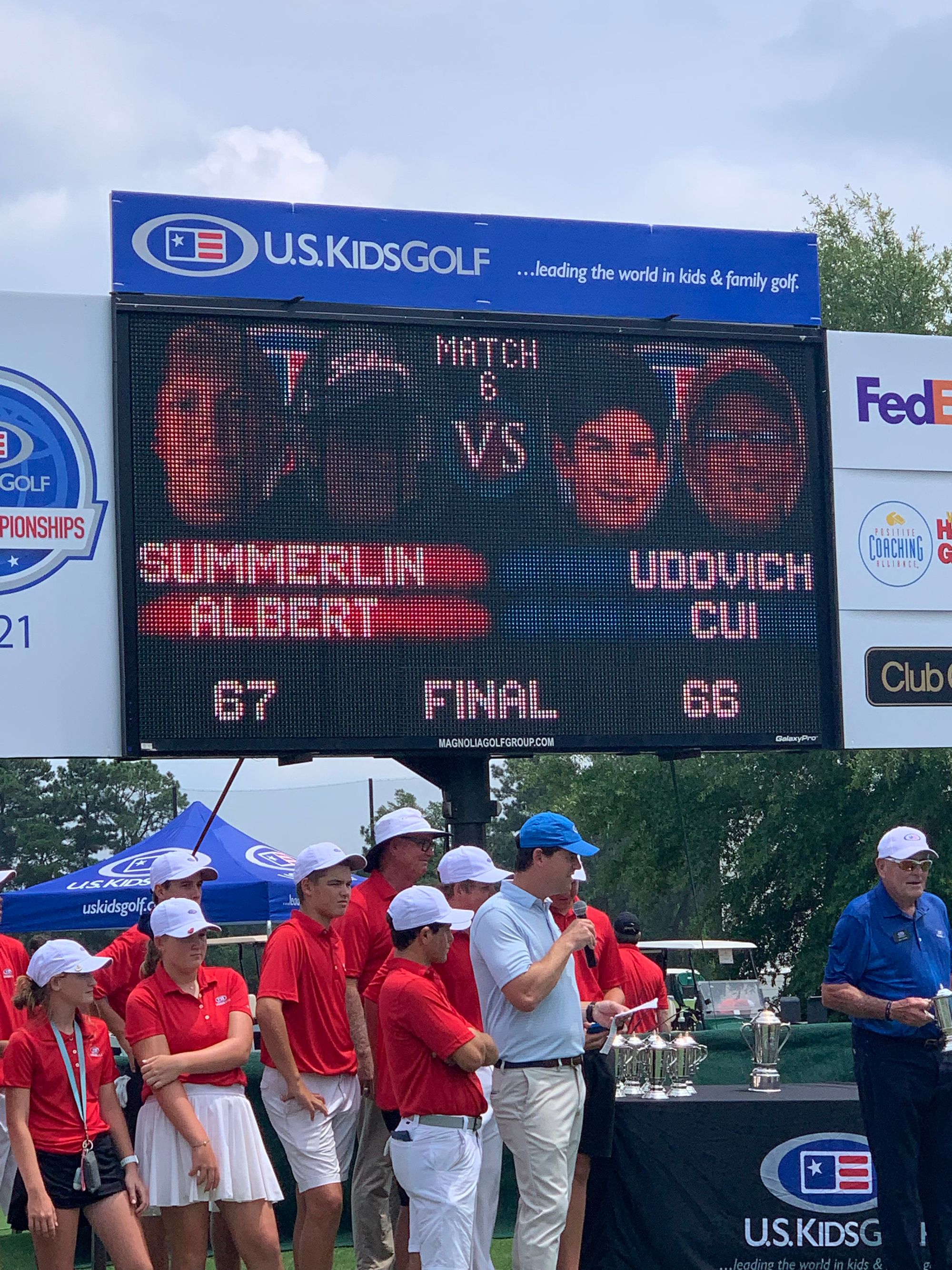 Minnesota's Sam Udovich Commits to Division I TCU and Secures Victory in First AJGA Tournament!