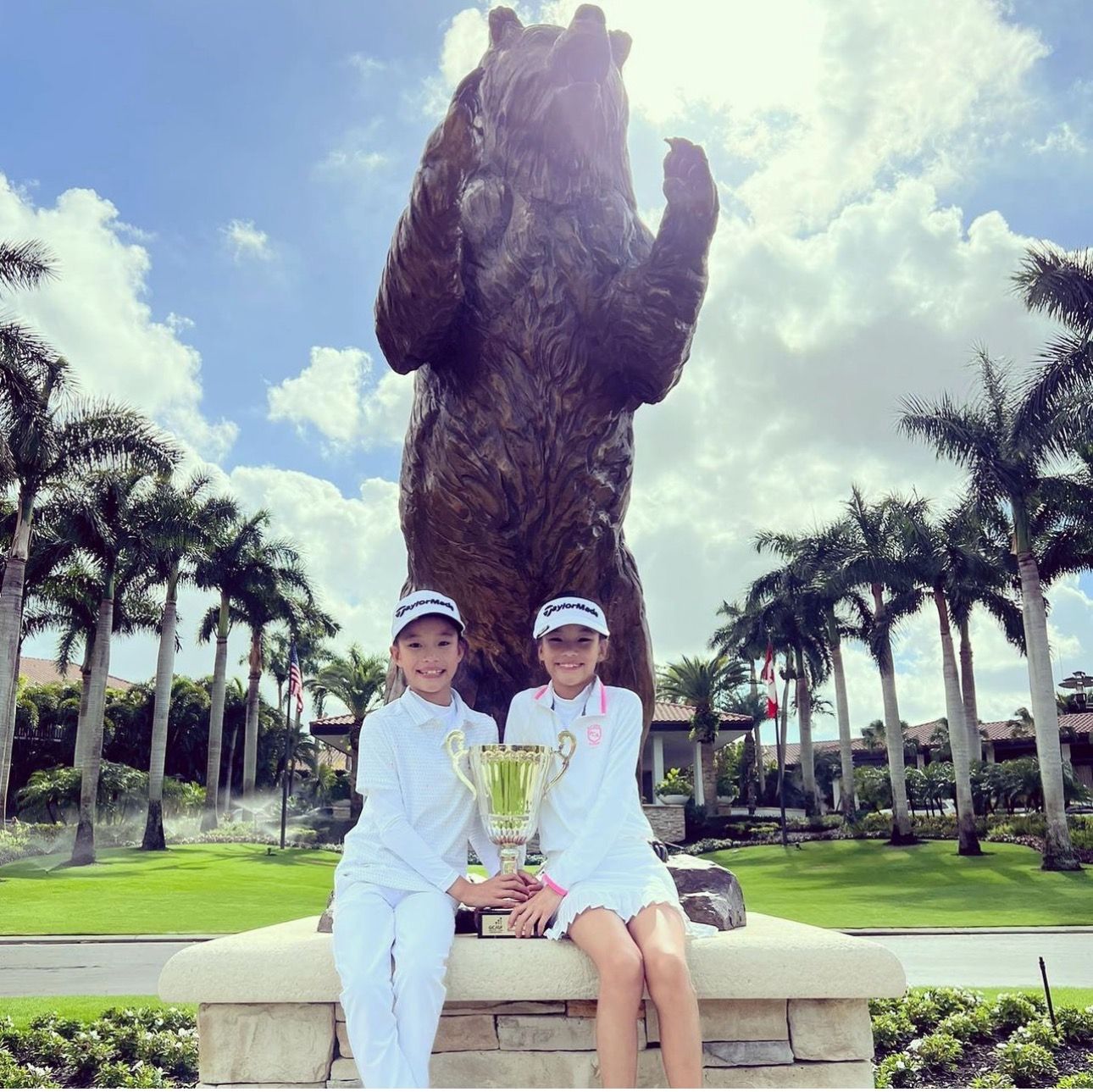 World ranked junior golfers and identical twin sisters, Catherine and Chloe Chen of Florida are in the News!